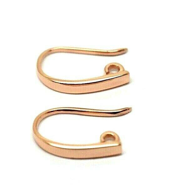 2.3mm thick 9ct Yellow, Rose or White Gold 375 Thick Clip Hooks To Make You Own Earrings!