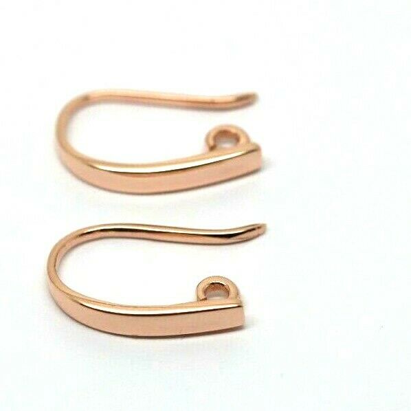 2.3mm thick 9ct Yellow, Rose or White Gold 375 Thick Clip Hooks To Make You Own Earrings!