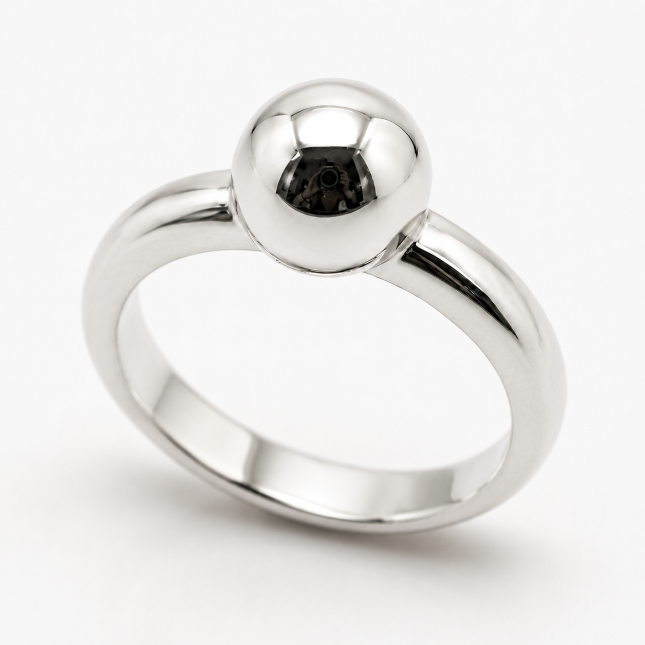 Kaedesigns Genuine 9ct 9kt 375 Yellow, Rose or White Gold 10mm Full Ball Ring - Choose your ring size H to P