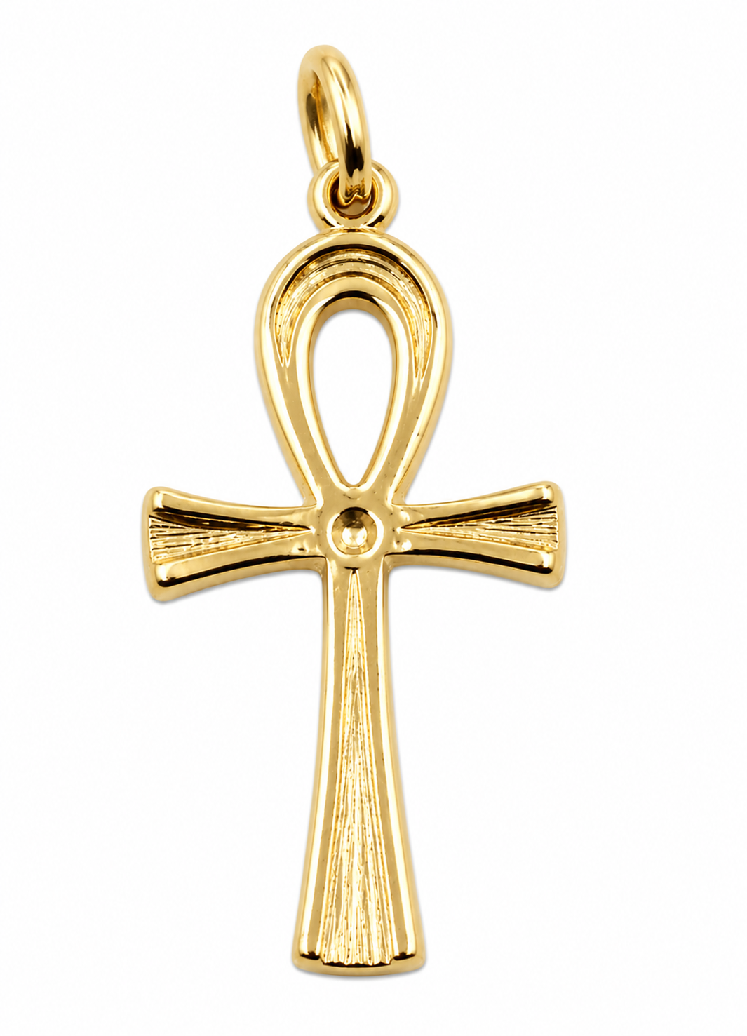 Genuine Sterling Silver 925 or 9ct Yellow Gold Pendant Charm Egyptian Ankh ☥