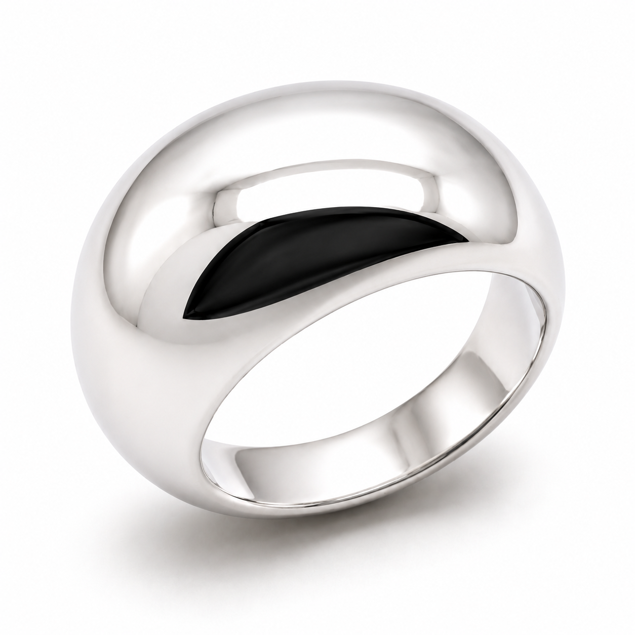 Size M, Kaedesigns, Genuine 9kt 9ct 375 Heavy Yellow, Rose or White Gold Full Solid Extra 10mm Large Dome Ring