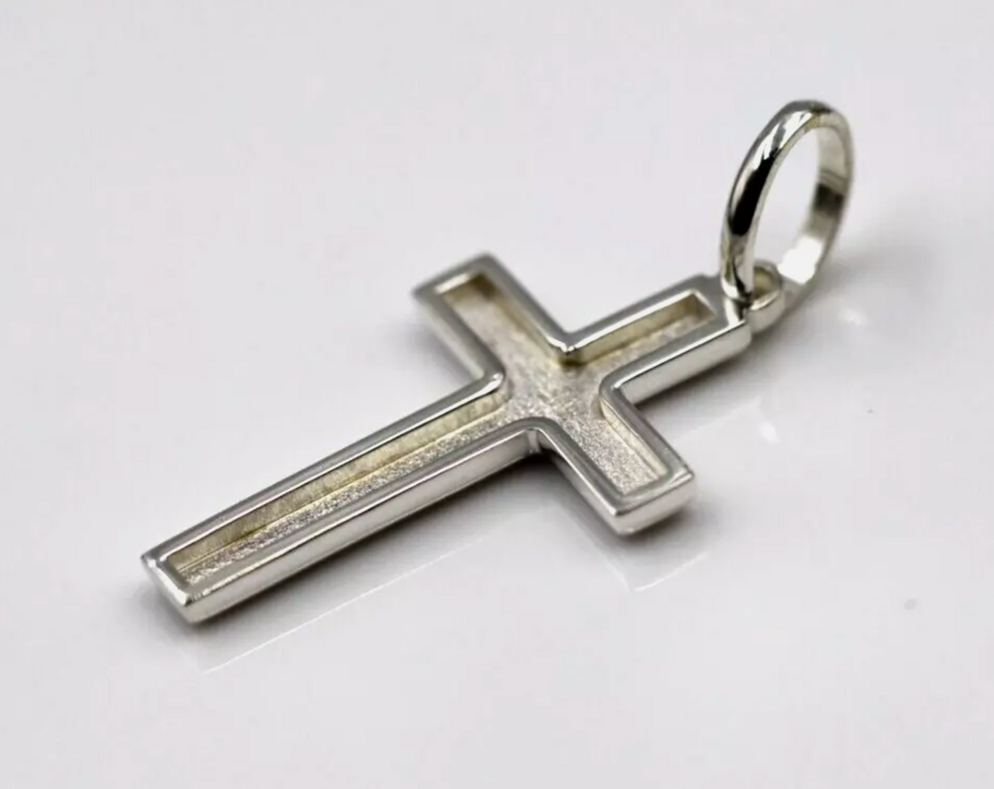 Kaedesigns Genuine Sterling Silver 925 Cross Pendant