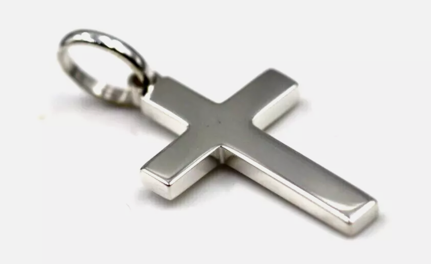 Kaedesigns Solid Genuine Sterling Silver 925 Cross Pendant