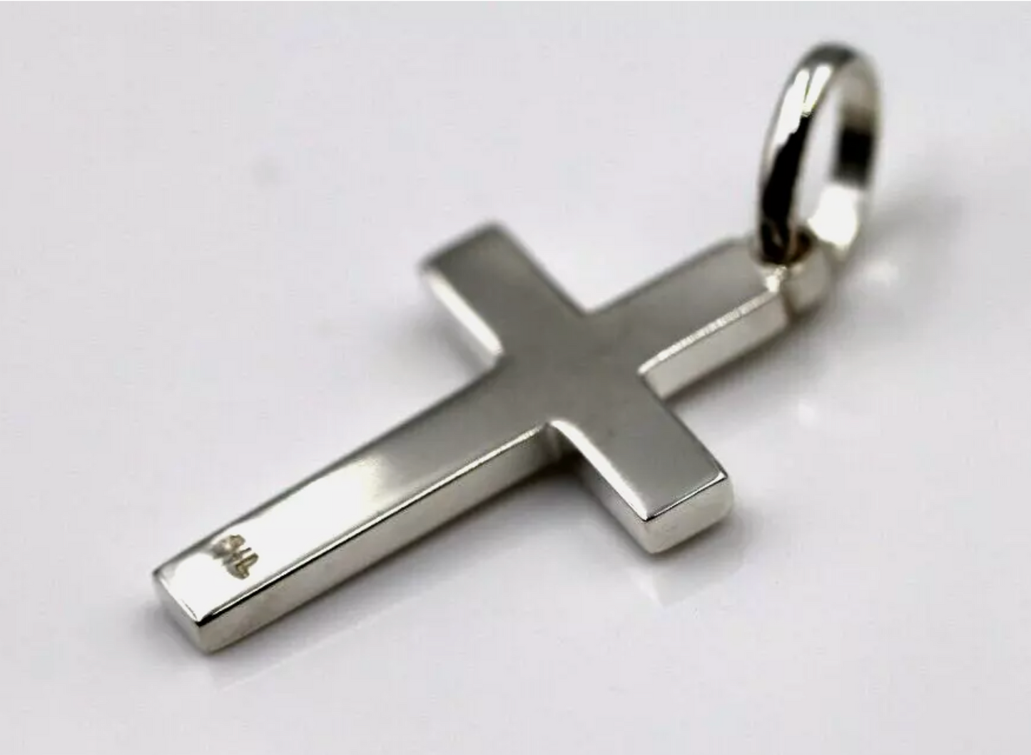 Kaedesigns Solid Genuine Sterling Silver 925 Cross Pendant