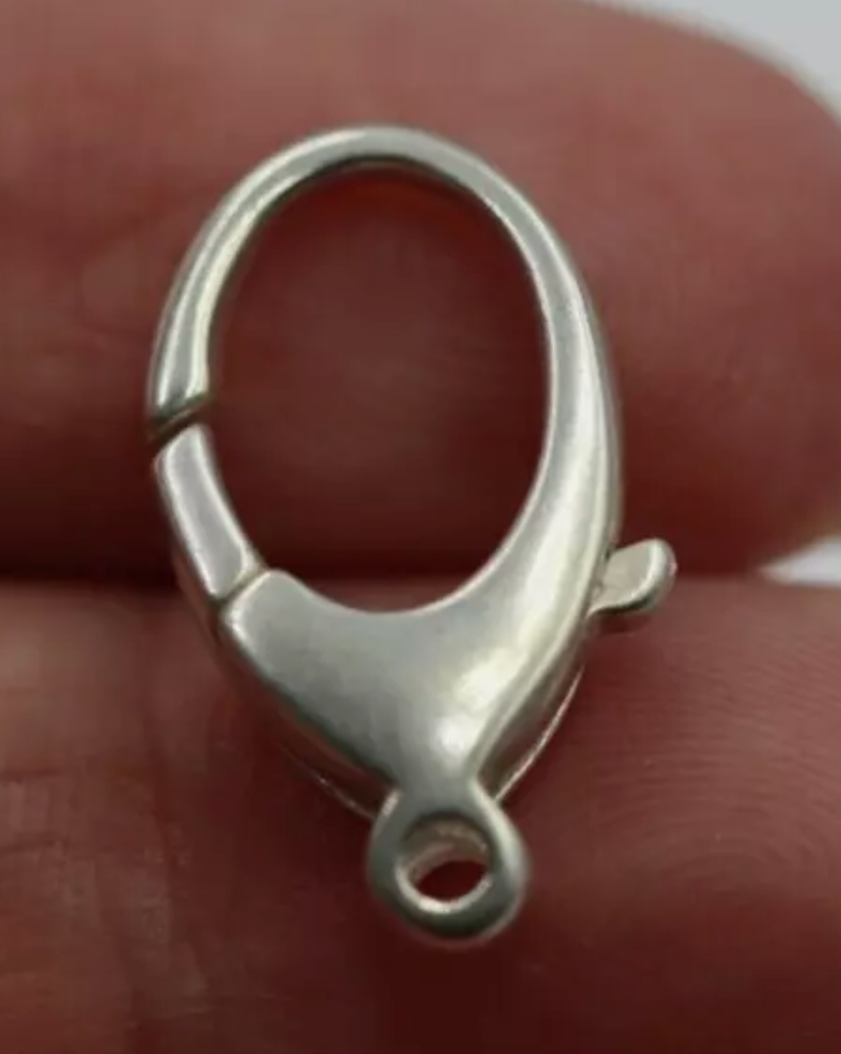 Sterling Silver 925 Large Size Lobster Claw Clasp