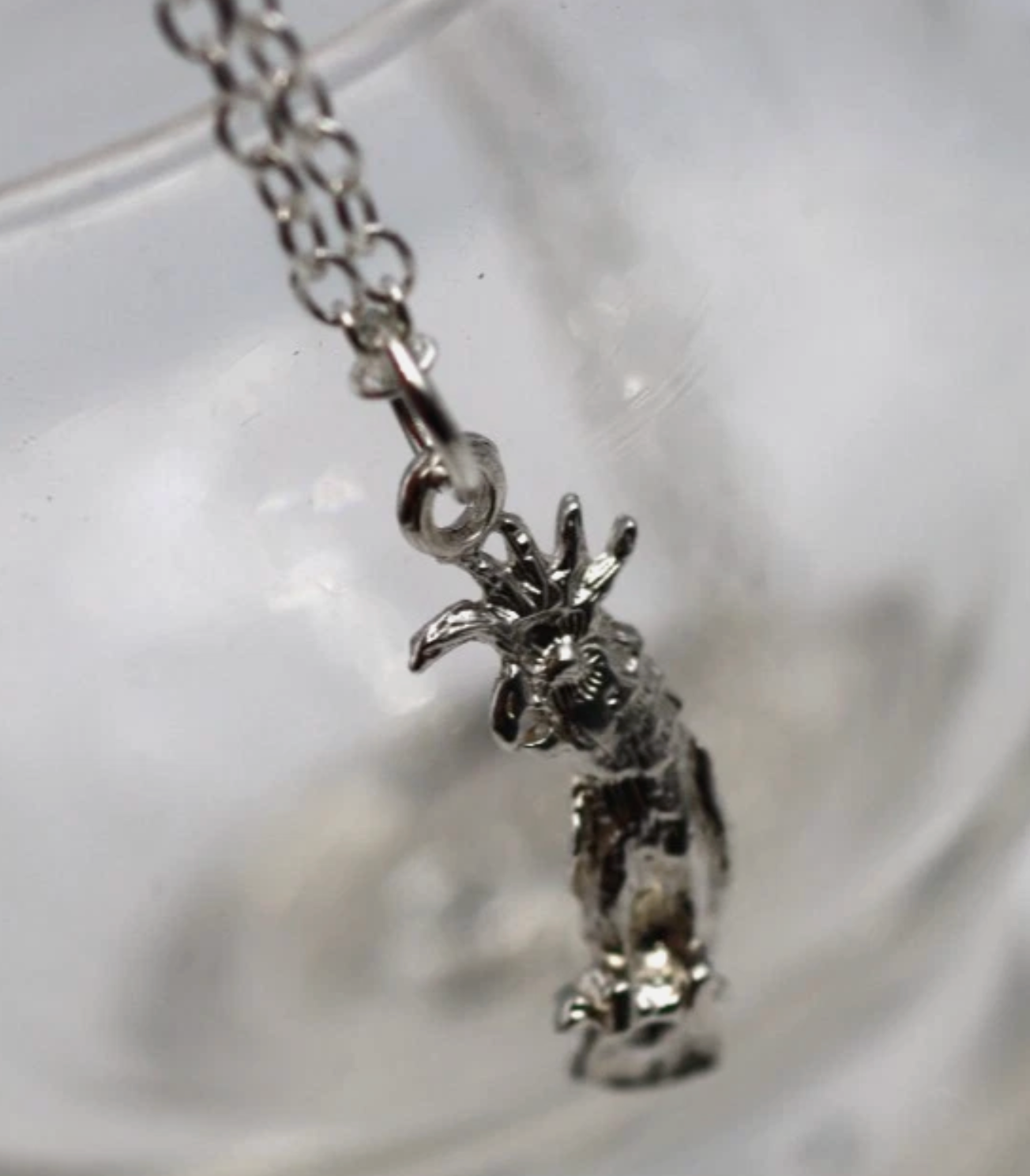 Sterling Silver 925 Cockatoo Pendant Charm + 45cm Necklace Chain