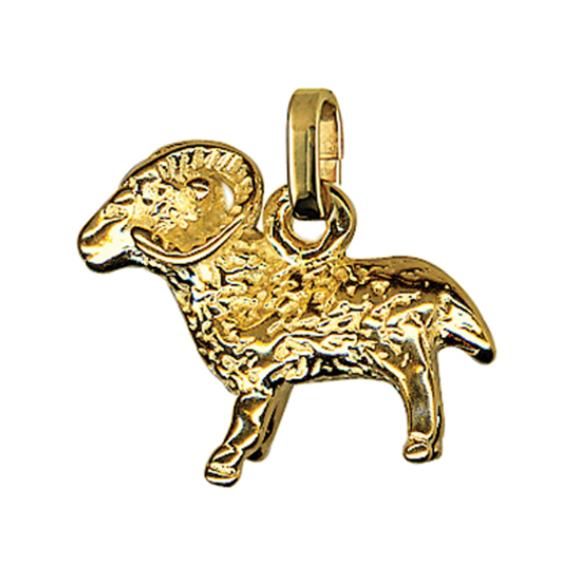 Genuine Sterling Silver 925 or 9ct Yellow Gold Ram Aries Zodiac Charm / Pendant - Free Post