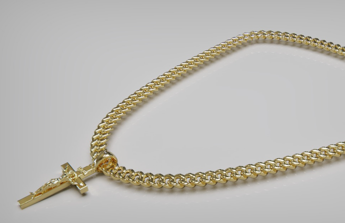 Genuine 18ct 750 Yellow, Rose or White Gold Solid Huge Large Heavy Crucifix Cross Pendant 40g