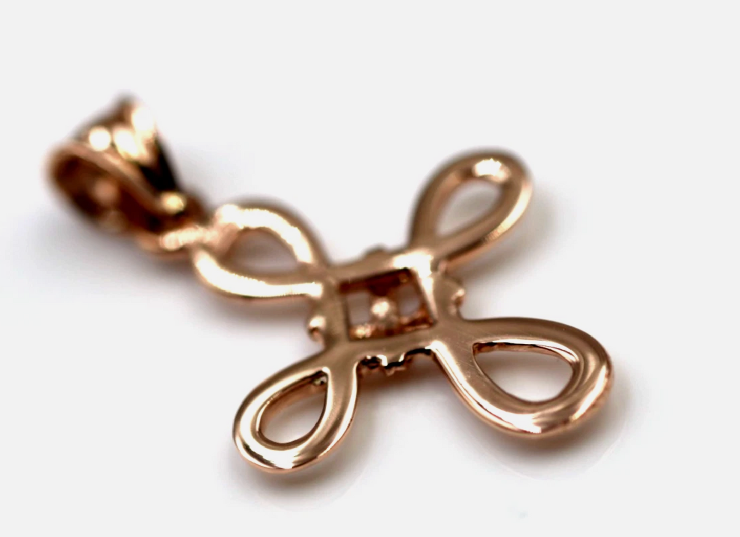 Kaedesigns Genuine 9ct 9K Yellow, Rose or White Gold Celtic Cross Pendant