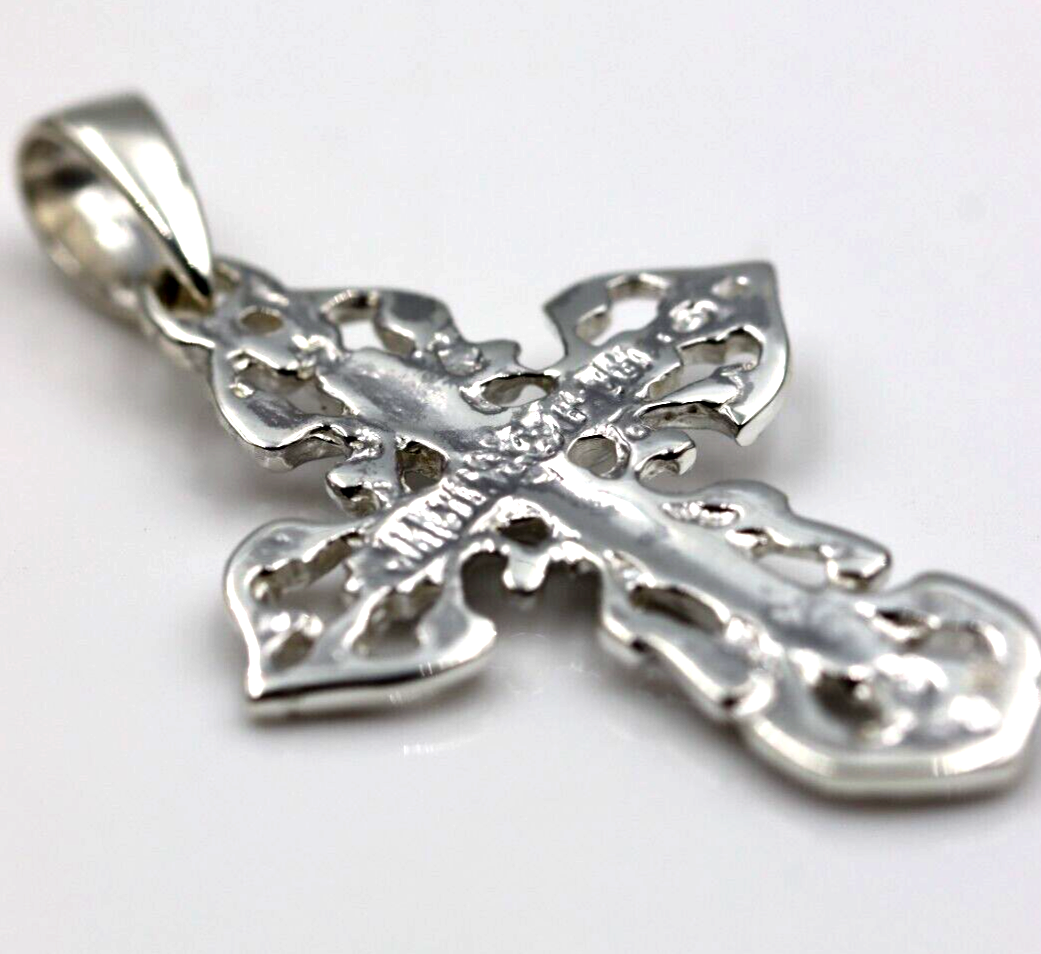 Genuine 9ct Yellow, Rose or White Gold Armenian Crucifix Cross Pendant