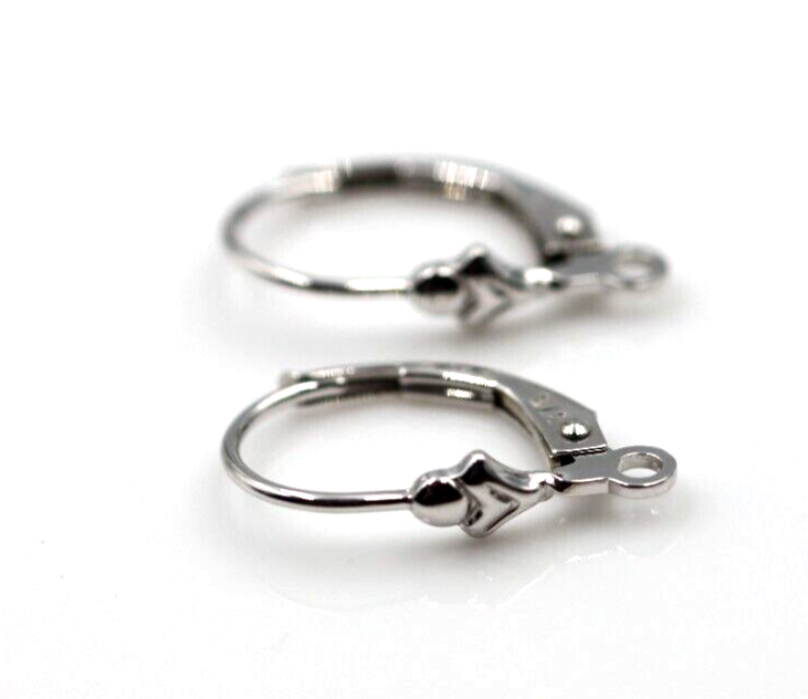 Kaedesigns New Genuine 9ct 9k Yellow, Rose or White Gold 15mm Fancy Continental Hooks