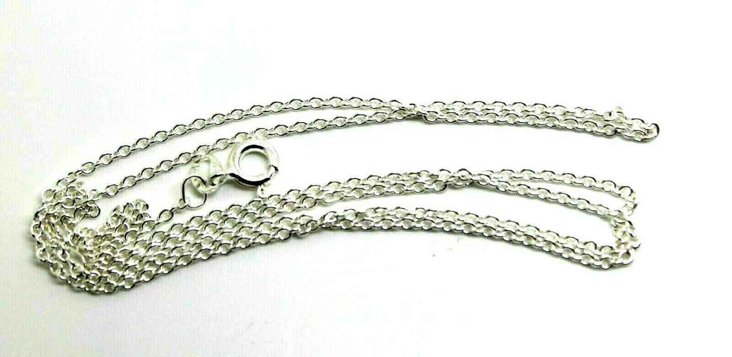Sterling Silver 925 Cable Link Chain Necklace 3.1 grams 60cm