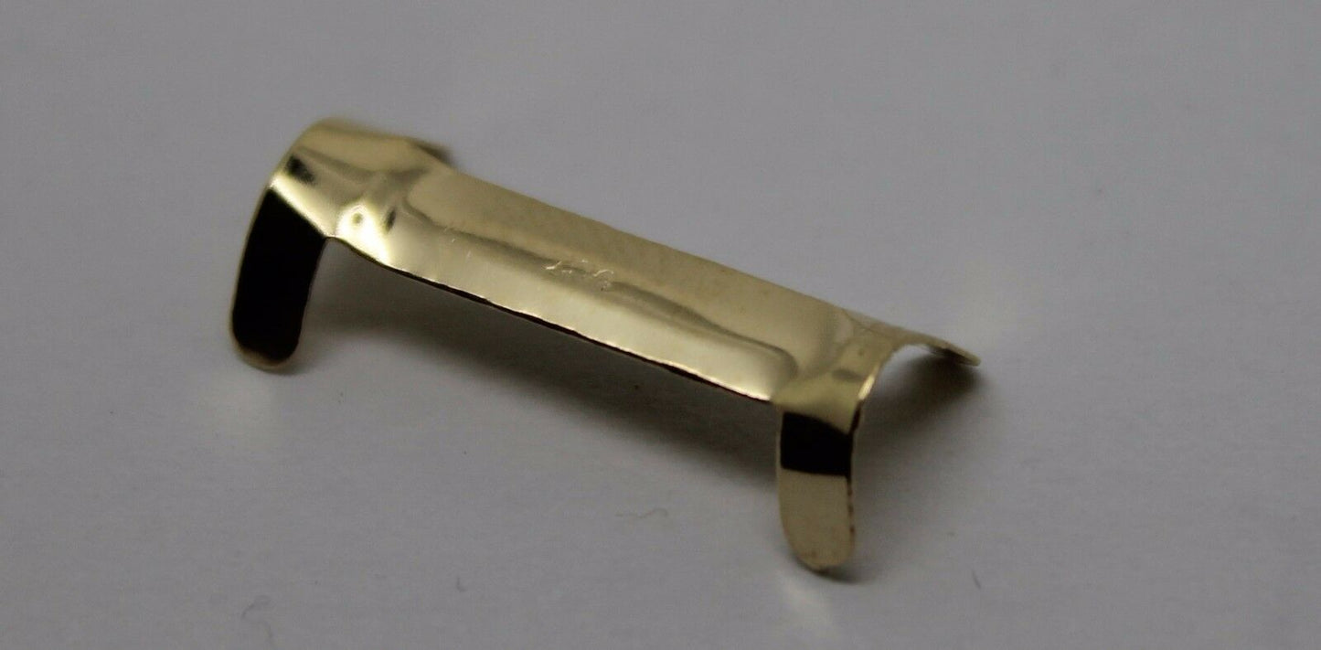 Genuine 9ct 375 Yellow or White Gold Ring Clip Guard Sizes, 2mm,3mm,4mm,7mm,8mm,13mm