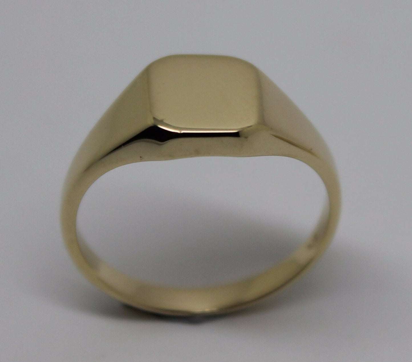 Kaedesigns, Full Genuine Solid 9ct 9k Yellow, Rose or White Gold Square Signet Ring 346