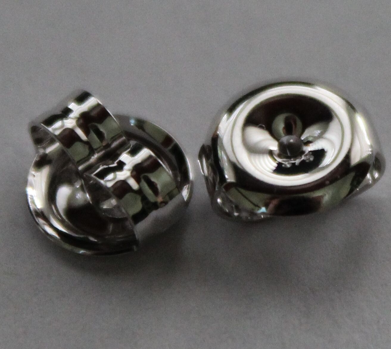 Genuine 9ct Yellow or Rose or White Gold or Sterling Silver Earring Medium butterfly backs 207