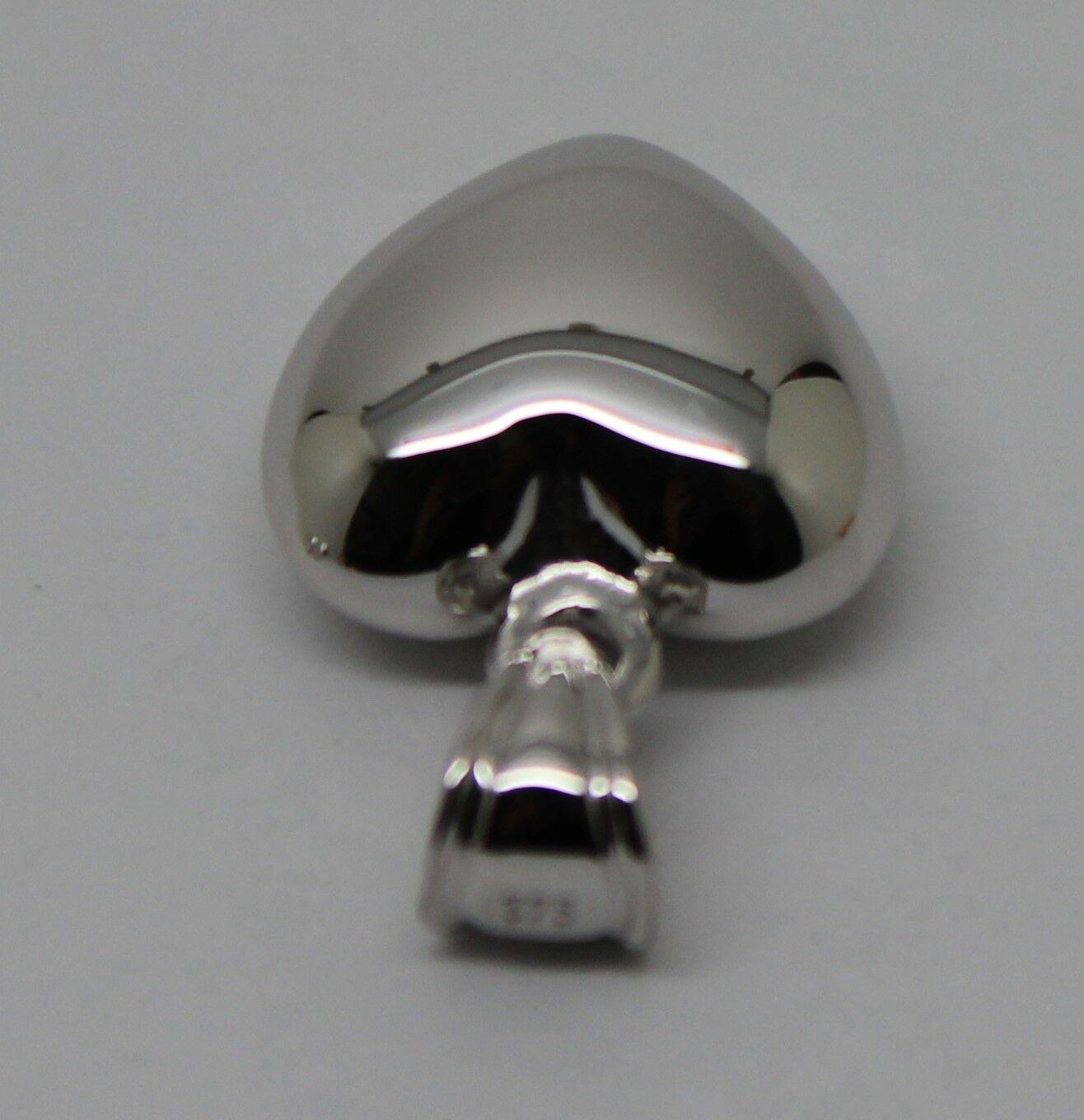 Kaedesigns, 9ct Small To Medium Bubble Rose Or Yellow Or White Gold Heart Pendant