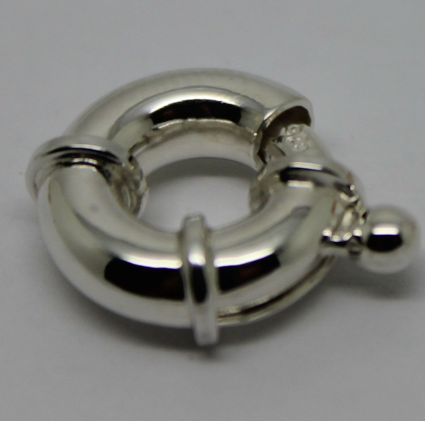 Sterling Silver Bolt Ring 12mm or 14mm or 16mm or 18mm or 20mm
