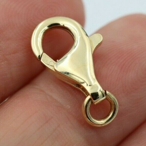 Kaedesigns 18ct, 9ct Yellow or White Gold or Sterling Lobster Clasp all sizes