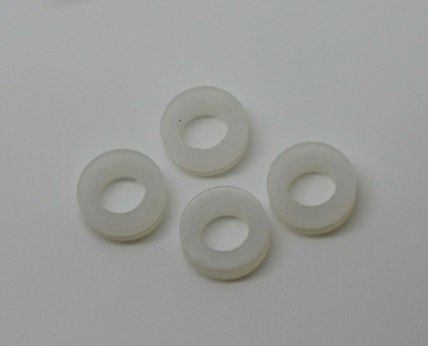 5 X Pairs Small, Medium or Large Rubber Earring Findings Donut Cushion 10Pcs