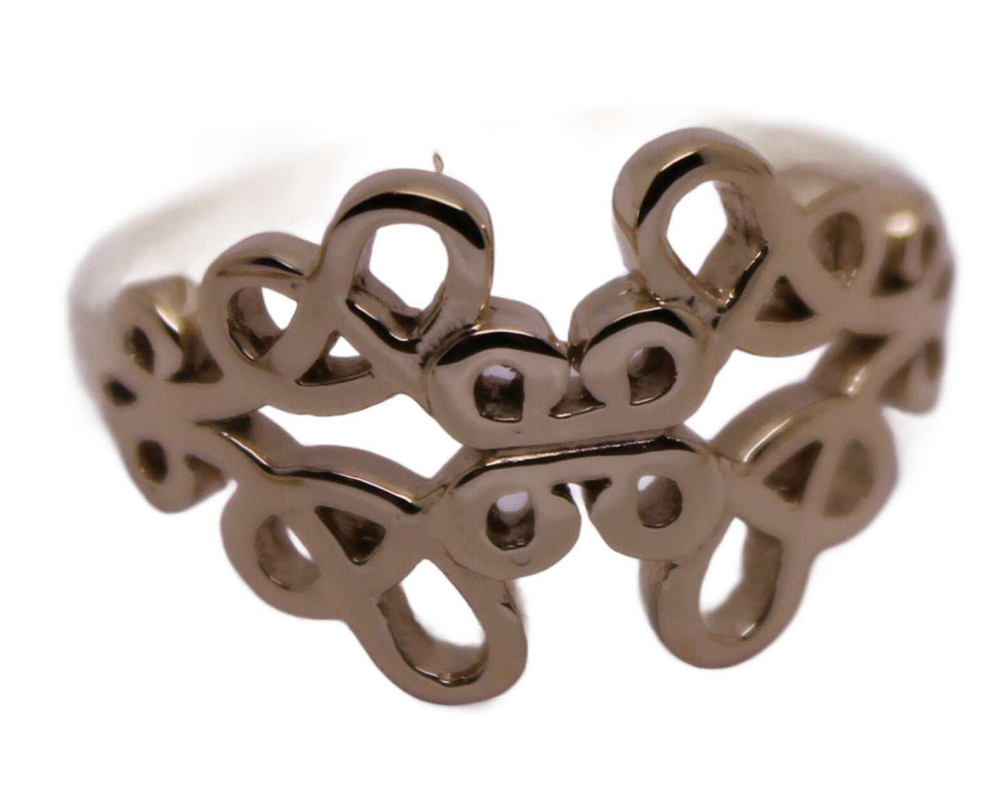 Solid New Genuine 9ct 9kt Rose Gold Hallmarked 375 Fancy Celtic Swirl Ring 421