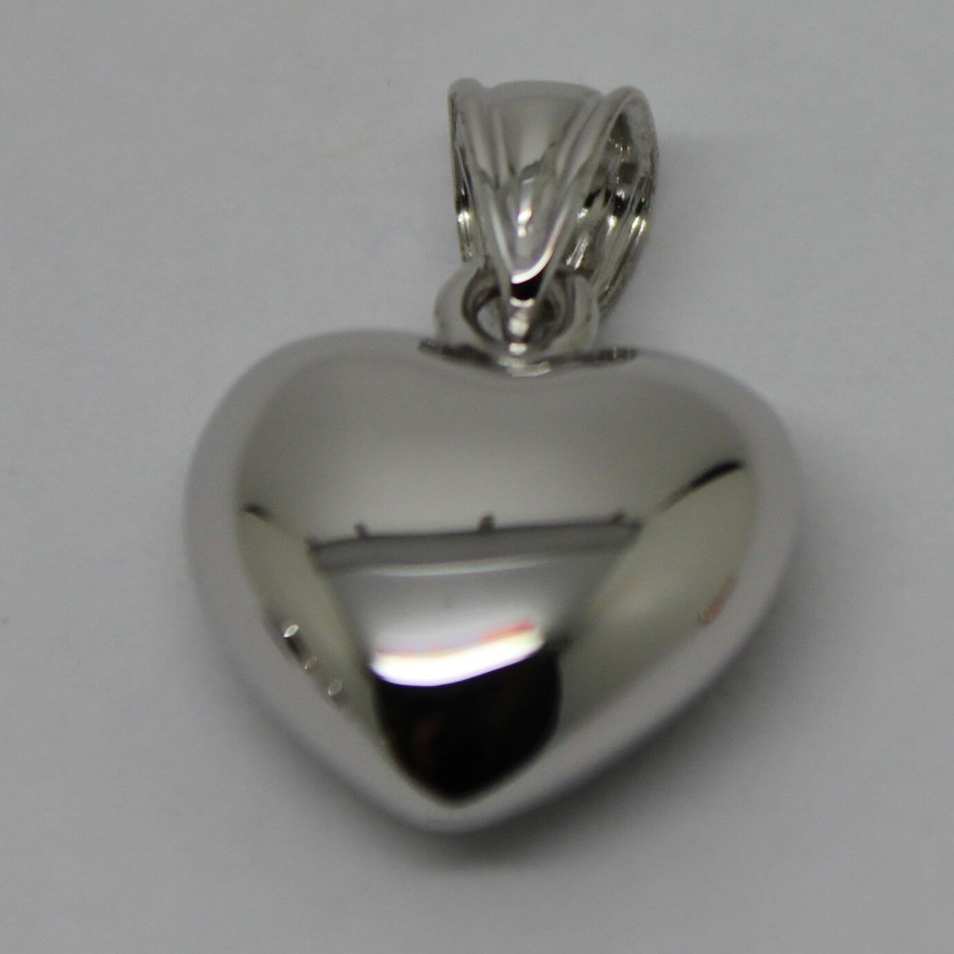 Kaedesigns, 9ct Small To Medium Bubble Rose Or Yellow Or White Gold Heart Pendant