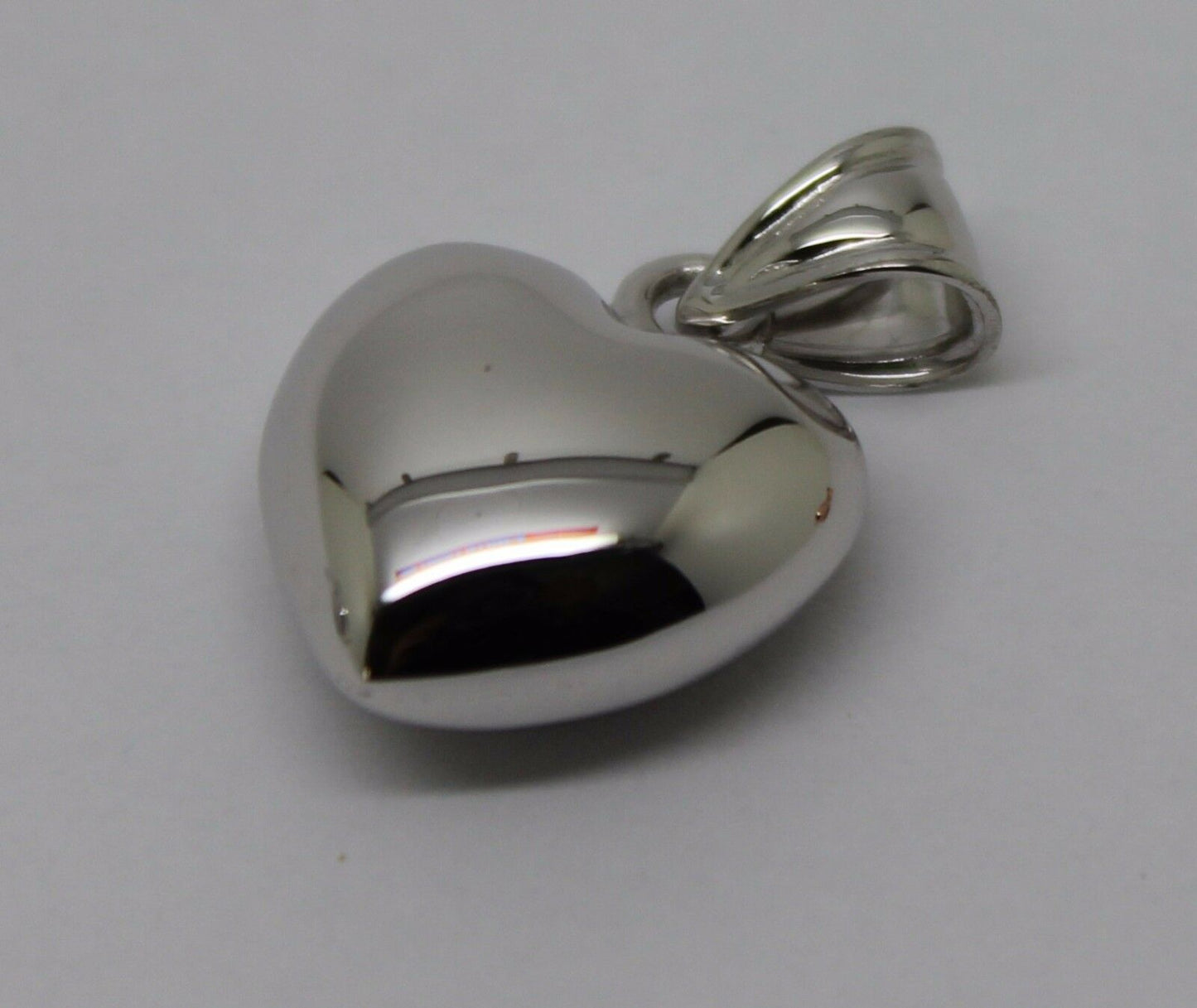 Kaedesigns, 9ct Small To Medium Bubble Rose Or Yellow Or White Gold Heart Pendant