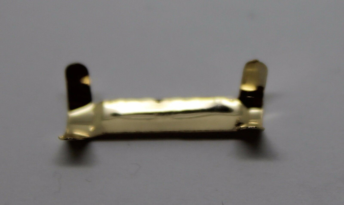 Genuine 9ct 375 Yellow or White Gold Ring Clip Guard Sizes, 2mm,3mm,4mm,7mm,8mm,13mm