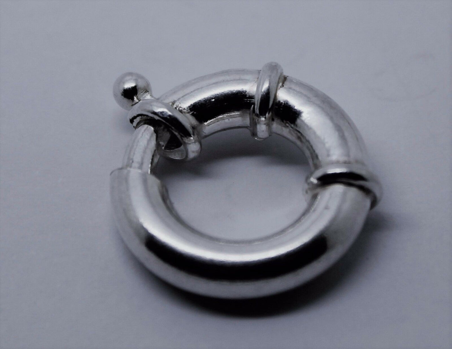 Sterling Silver Bolt Ring 12mm or 14mm or 16mm or 18mm or 20mm