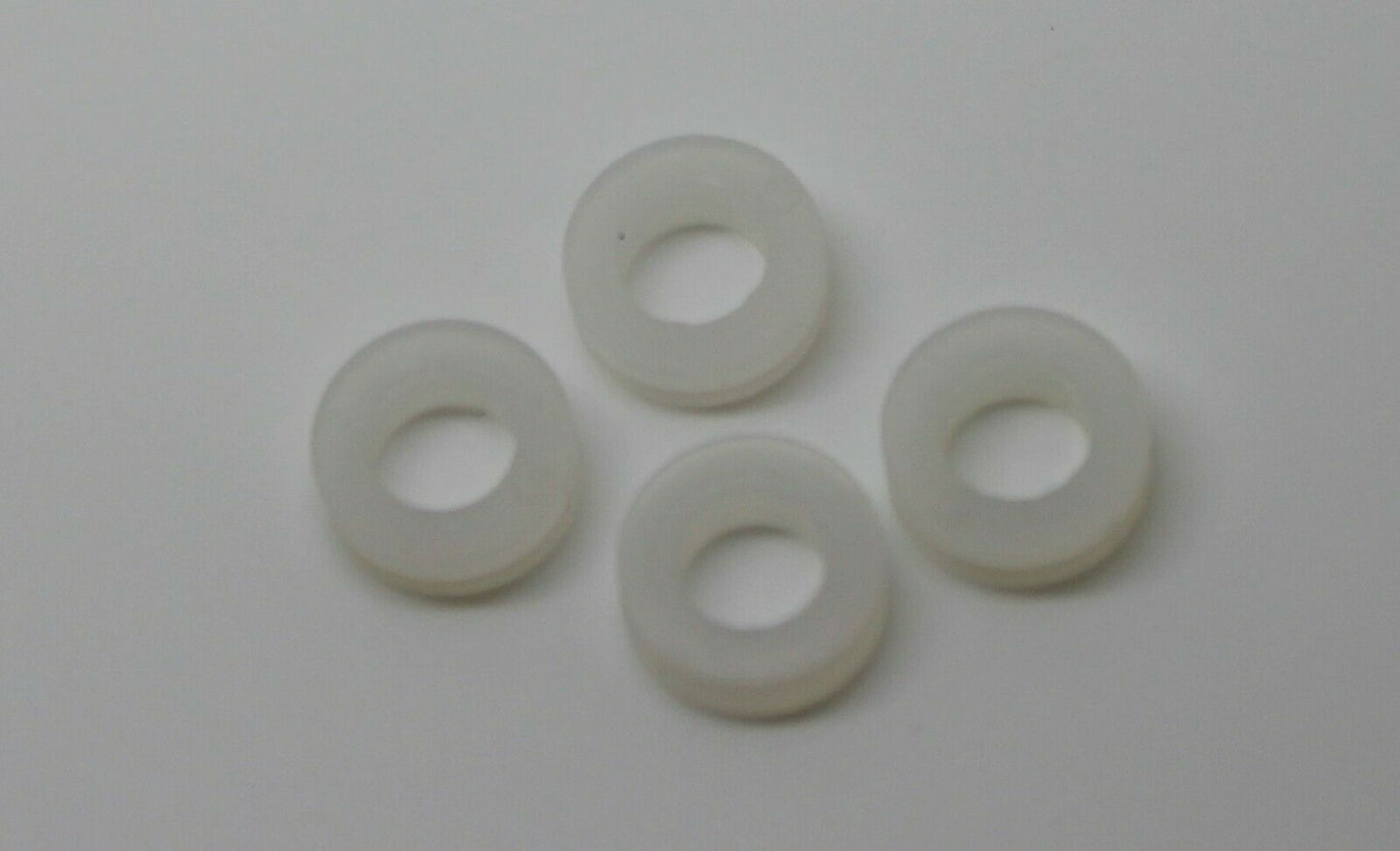5 X Pairs Small, Medium or Large Rubber Earring Findings Donut Cushion 10Pcs