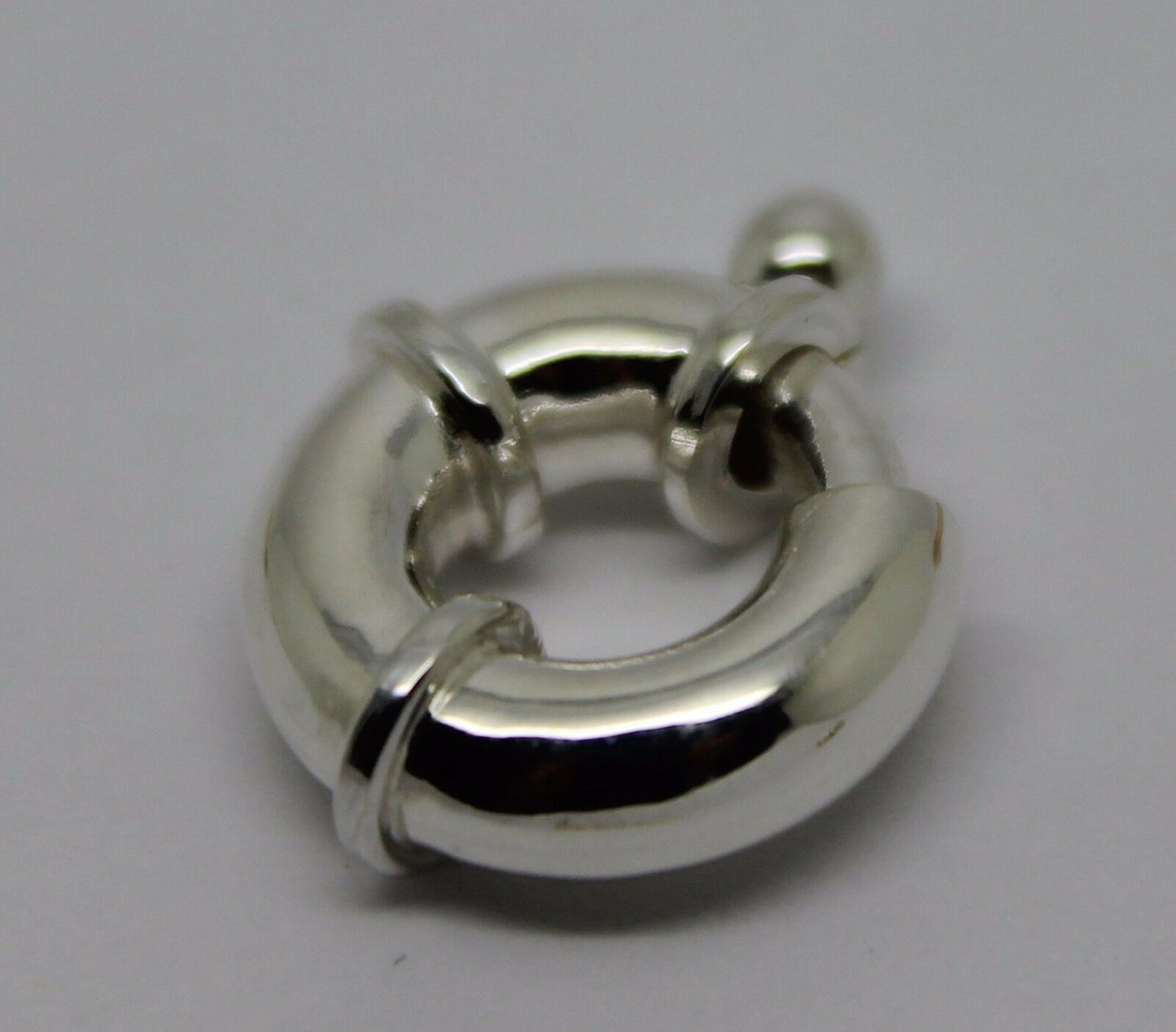 Sterling Silver Bolt Ring 12mm or 14mm or 16mm or 18mm or 20mm