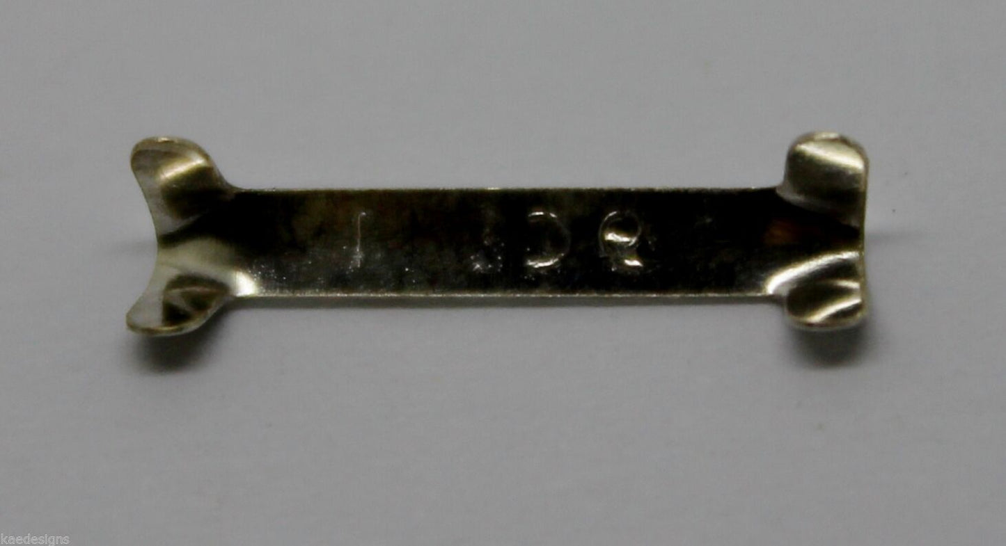 Genuine 9ct 375 Yellow or White Gold Ring Clip Guard Sizes, 2mm,3mm,4mm,7mm,8mm,13mm