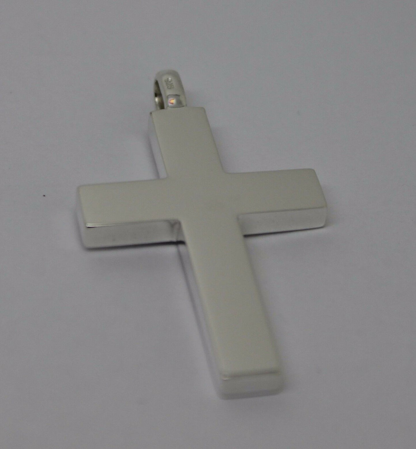 Kaedesigns Genuine Large Heavy Sterling Silver Huge Cross Pendant