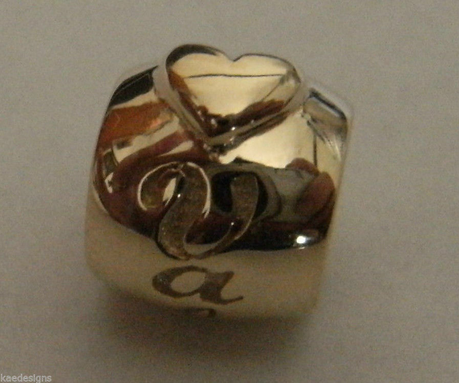 Genuine 9ct Yellow or Rose or White Gold or Silver Custom Made Bead With Your Name