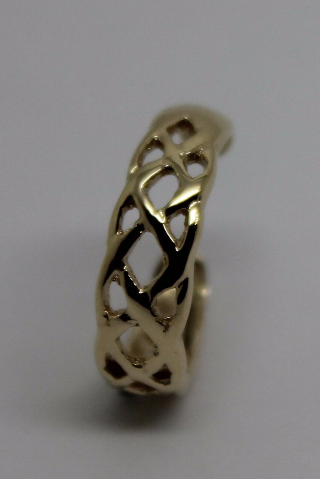 Kaedesigns New Genuine Solid 9ct 9kt Yellow, Rose or White Gold Celtic Weave Toe Ring 432