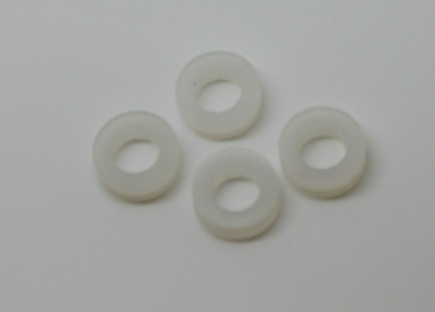 5 X Pairs Small, Medium or Large Rubber Earring Findings Donut Cushion 10Pcs