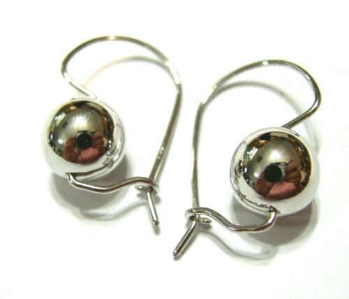 Kaedesigns New 9ct 9kt Yellow, Rose or White Gold 10mm Euro Ball Drop Earrings