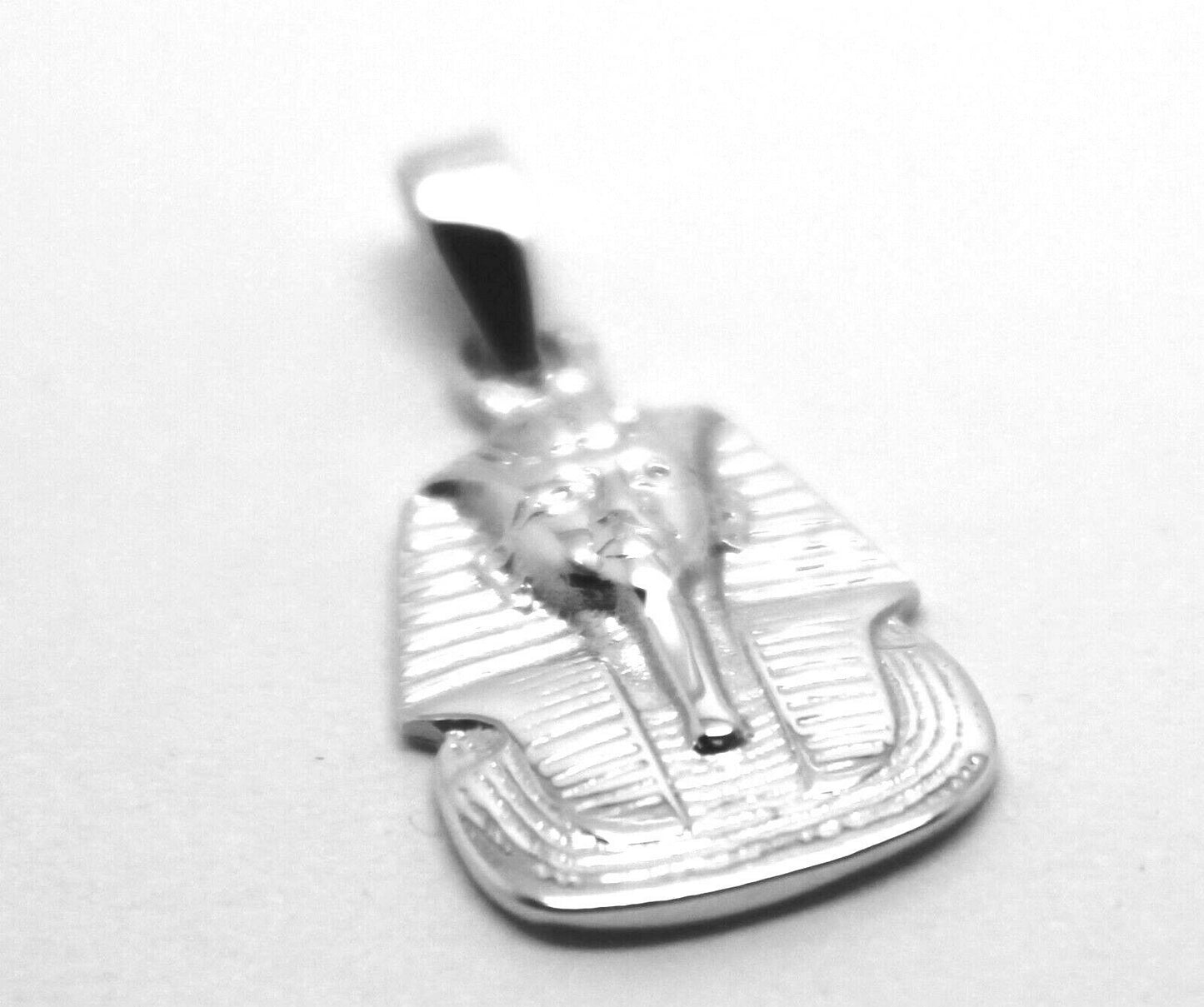 Genuine 9ct Yellow or Rose or White Gold or Silver TUTANKHAMUN Egyptian Pendant