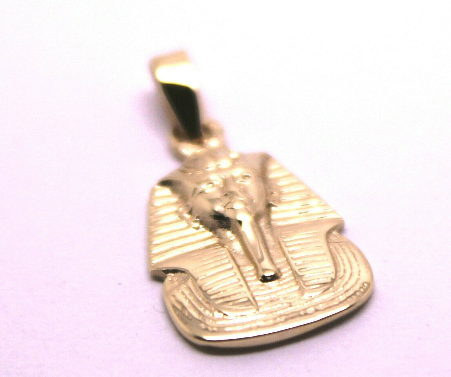 Genuine 9ct Yellow or Rose or White Gold or Silver TUTANKHAMUN Egyptian Pendant