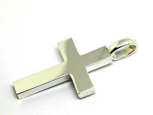 Kaedesigns Genuine Large Heavy Sterling Silver Huge Cross Pendant with 9mm bale