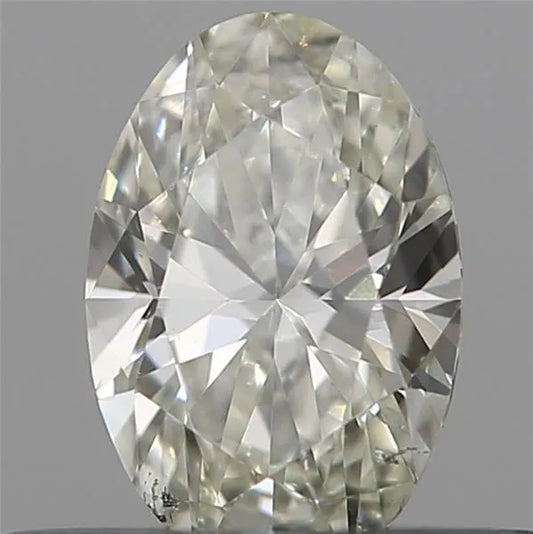 0.30ct Oval Natural Diamond (Colour K, Clarity SI1, Cut EX, IGI)