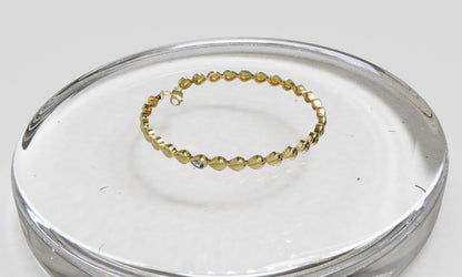 Genuine 9ct 9k 375 Yellow, Rose or White Gold Pear Blue Topaz Bracelet