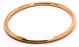 Kaedesigns New Genuine 9ct Full Solid Yellow, Rose or White Gold 4mm Wide Golf Bangle 70mm