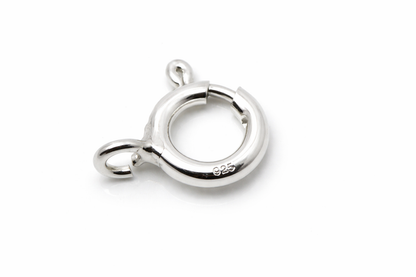 Kaedesigns, Sterling Silver 925 Bolt Ring Open Clasp 4.5mm, 5mm, 5.5mm, 6mm,7mm, 8mm