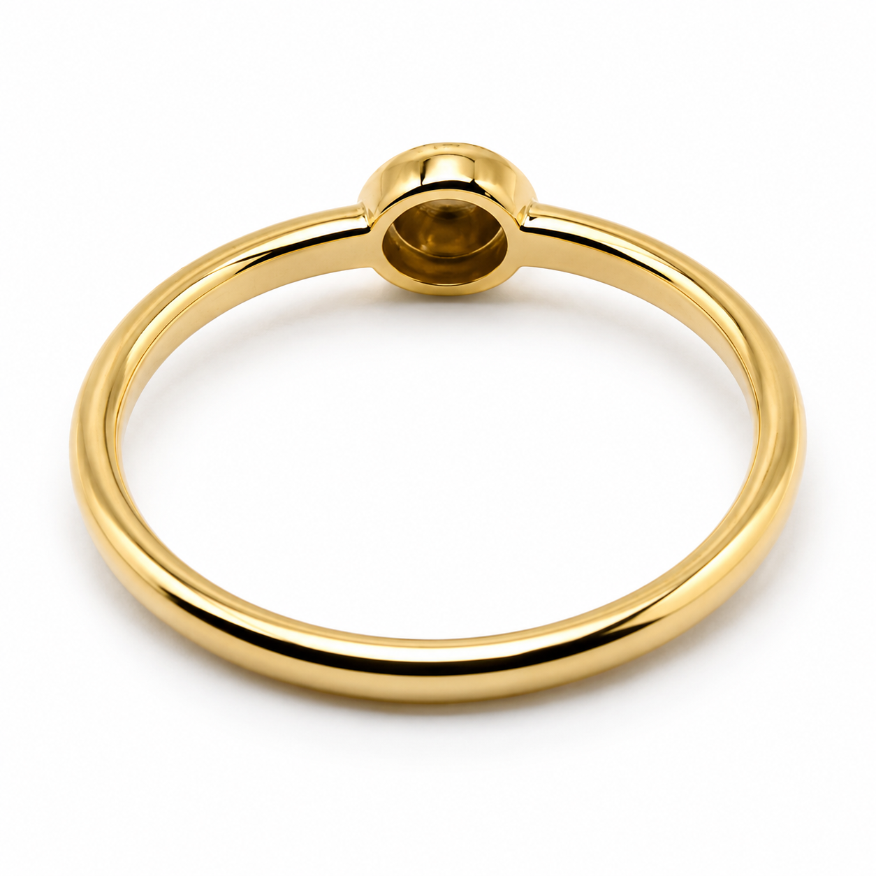 Genuine 9ct 9K 375 Yellow Gold & Rose Gold Ball 4mm Half Ball Ring - Choose your ring size H to P