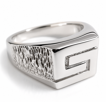 Heavy Solid New Sterling Silver 925 Mens Ring - Choose your ring size L to T