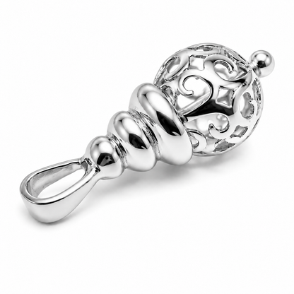 Kaedesigns New Genuine 9ct 9K Yellow, Rose or White Gold 10mm Filigree Ball Pendant