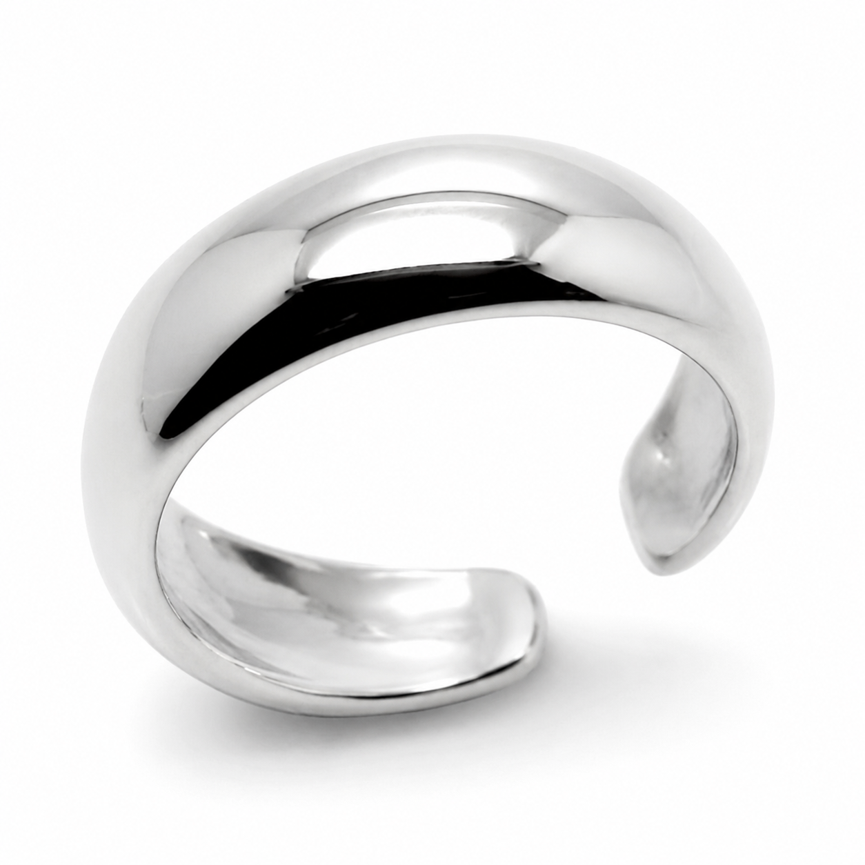 Kaedesigns Genuine Sterling Silver 925 Plain Dome Toe Ring