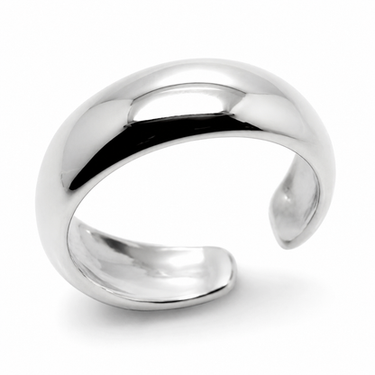 Kaedesigns Genuine Sterling Silver 925 Plain Dome Toe Ring