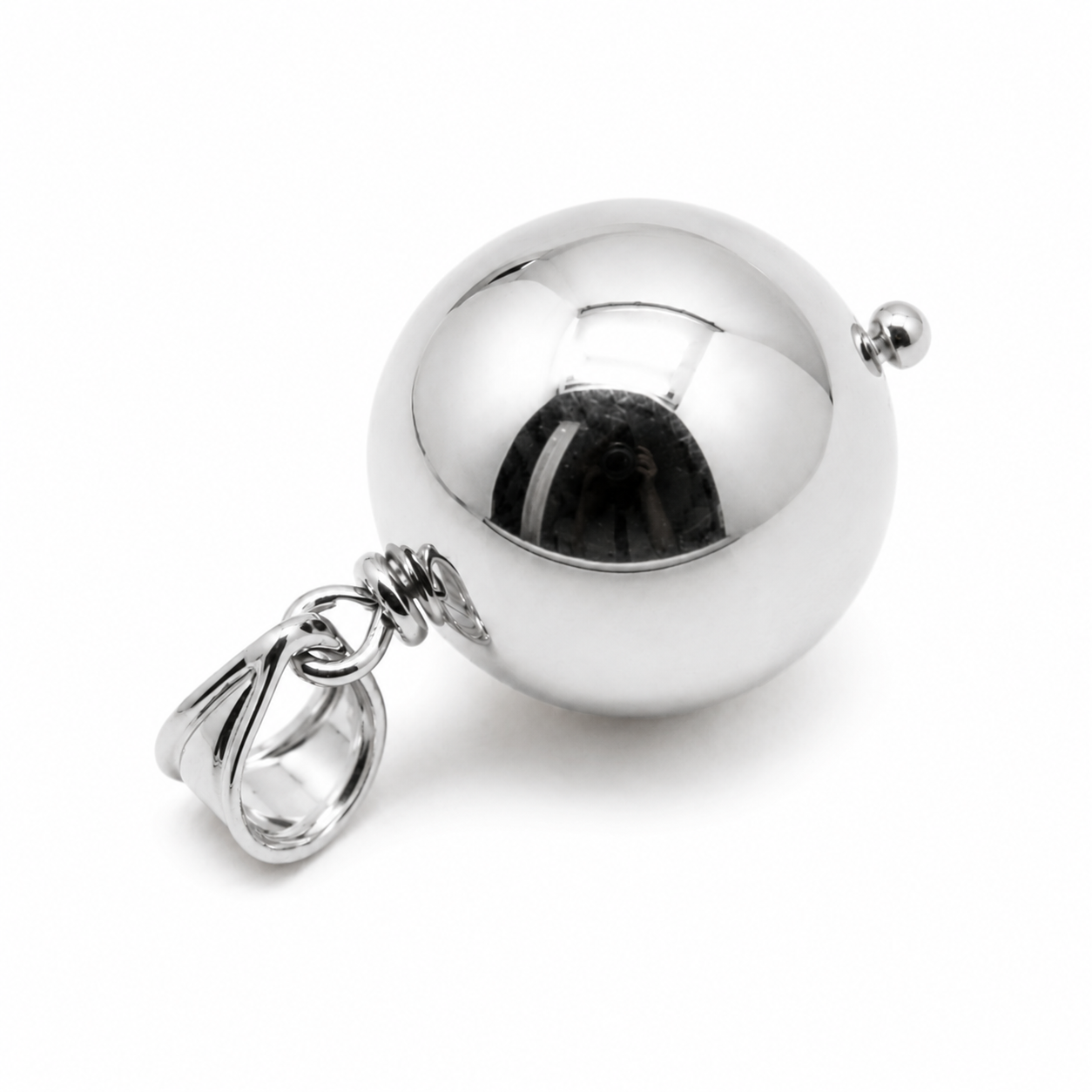 Kaedesigns Heavy 9ct 9K 375 Rose, Yellow Or White Gold 18mm Plain Ball Pendant