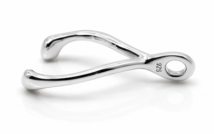 Kaedesigns Genuine Sterling Silver 925 Wishbone Pendant Or Charm